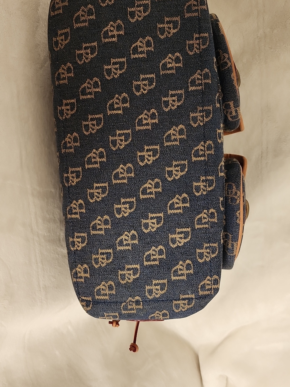 Dooney & Bourke Denim Monogram Hobo - Picture 5 of 11